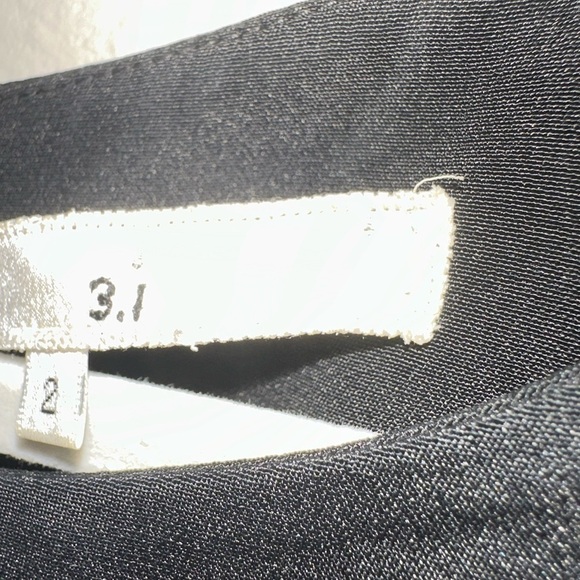 3.1 Phillip Lim women’s gold black lace overlay dress sz 2 cotton silk - Picture 14 of 16